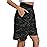 Rrosseyz Women\'s Hiking Cargo Shorts with Pockets Quick Dry Athletic Gym for Women Exercise Lounge(Black Green Camo,L)