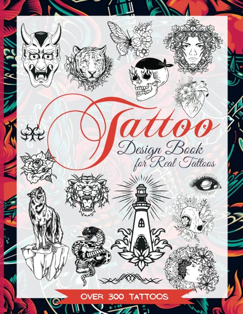 タトゥー・スタイルブック、タトゥーデザインブック 5冊セット Tattoo Design Book タトゥーデザインブック【7冊セット