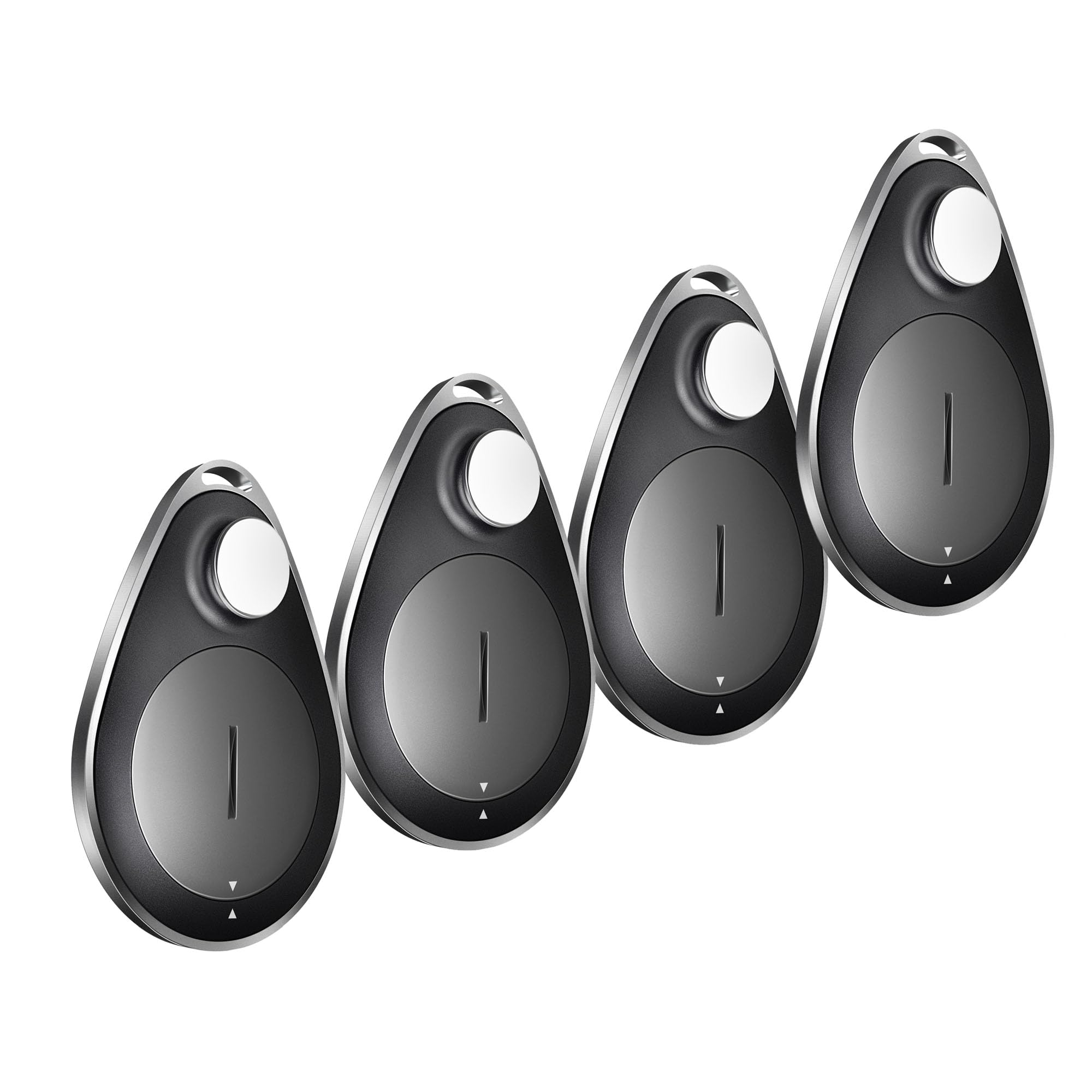 UtagPro - Rastreador GPS para niños, paquete de 4, buscador de llaves funciona con Apple Find My (solo iOS), IP67 impermeable, protección de privacidad, modo perdido, sin tarifa mensual, dispositivo