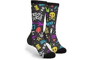 Unisex Novelty Crew Socks - The Rock Socks