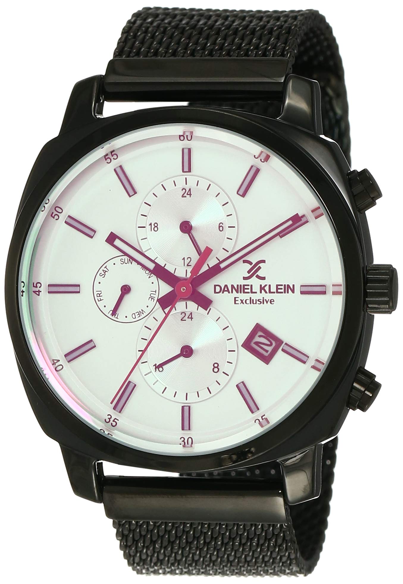 Daniel Klein Analog Silver Dial Mens Watch-DK12138-4 (B07S8XRD78) Amazon Price History, Amazon Price Tracker