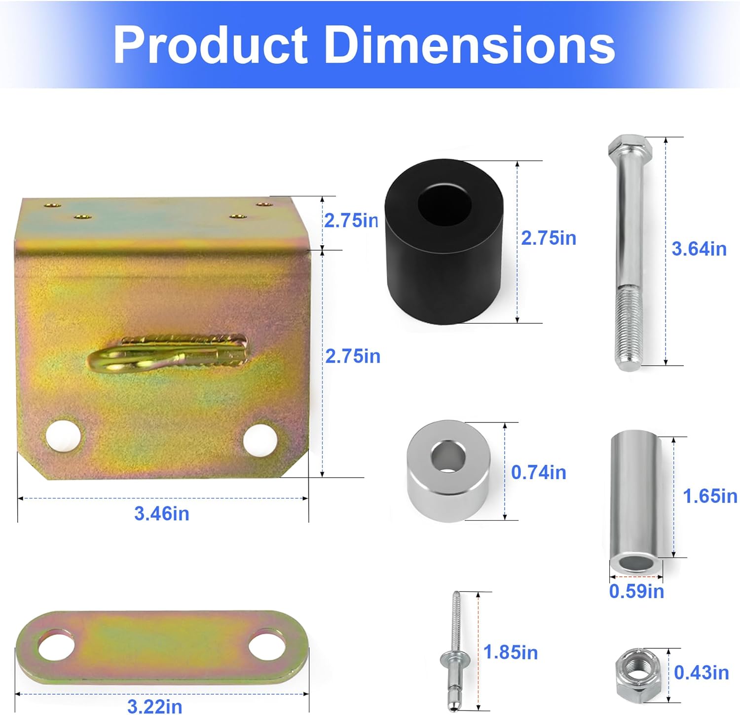 For Peterbilt 379 Lower Roller Bracket Kit Bundle with Rollers & Hardware - Driver Left Side,replace 13-04401M002,13-03593,13-04667,13-04413SPL,13-04401M001