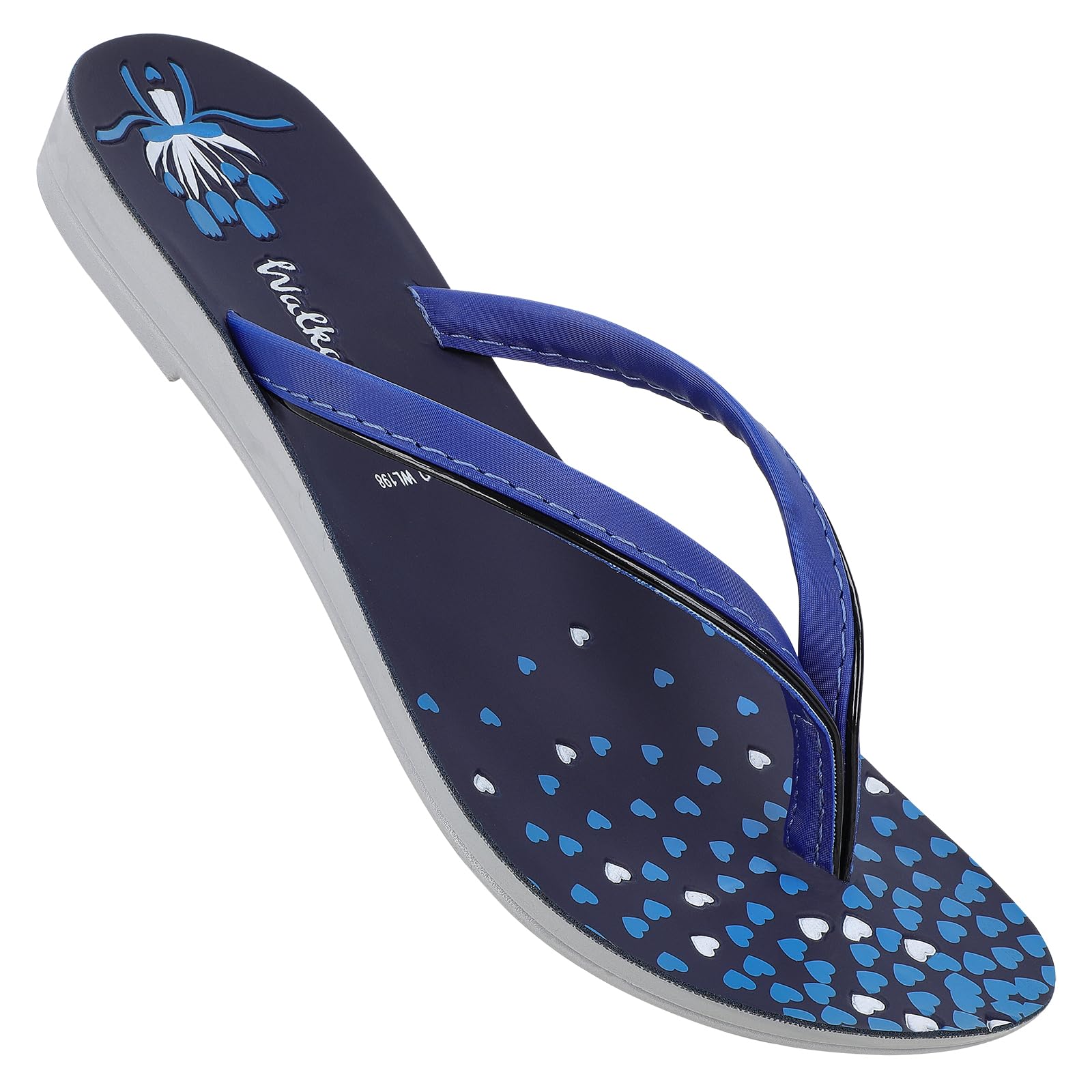 WALKAROO GL198 Womens Fashion Sandals for Casual Wear and Regular use - Blue (B0CNH4R6WC) Amazon Price History, Amazon Price Tracker