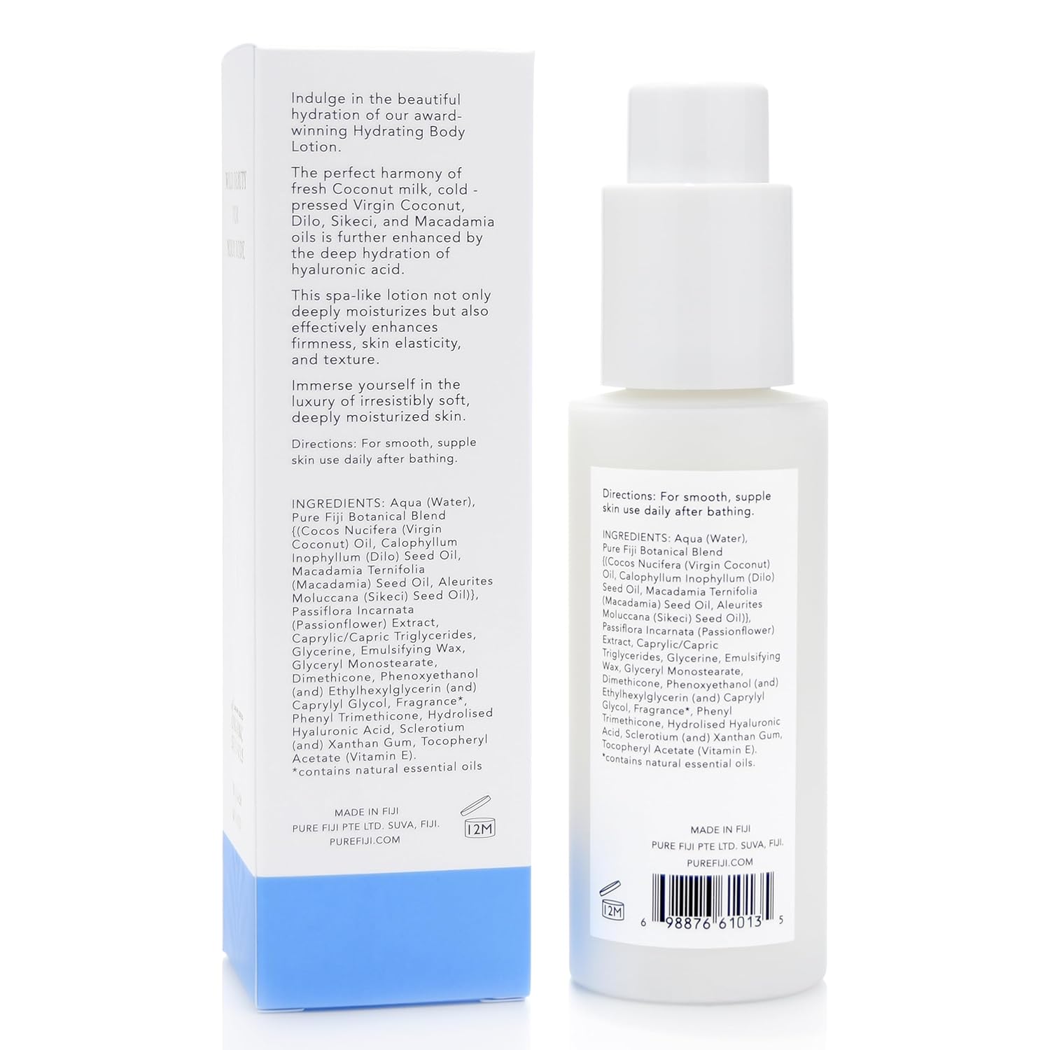 PURE FIJI Hydrating Body Lotion Travel Size, Coconut (3oz/90ml) - Image 2