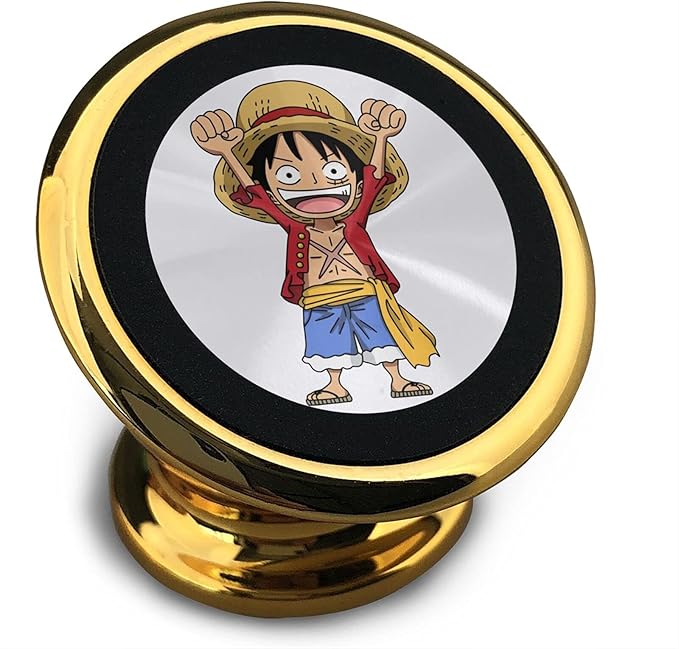 Amazon ワンピース ルフィ 磁気自動車電話ホルダー 回転可能な360 磁気アルミニウムダッシュボード自動車電話ホルダー Iphone Android電話に適しています 家電 カメラ オンライン通販