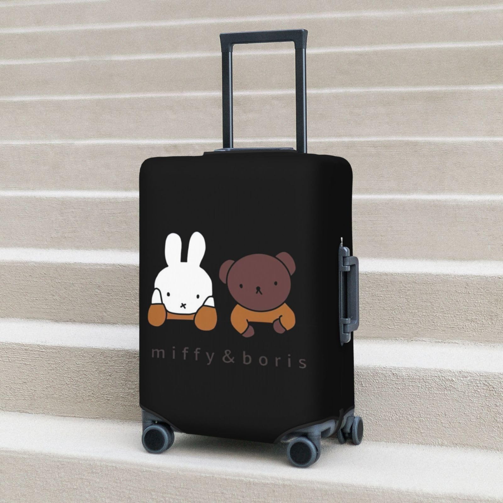 Amazon.co.jp: ミッフィー スーツケースカバー 伸縮素材 お荷物カバー