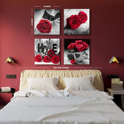 Miniatura 343 de Arte de pared de naturaleza con plantas verdes, decoración de pared de hojas botánicas tropicales, impresiones en lienzo para dormitorio, Hoja