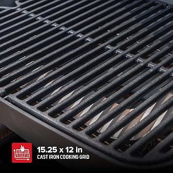 Nexgrill 1-Burner Portable Propane Gas Grill with Lid, Piezo Ignition, 10,000 BTUs, 183 SQ In, Compact Tabletop Grill for Outdoor Cooking, Camping, Tailgating, Gardens, Patios, and More - 820-BC002