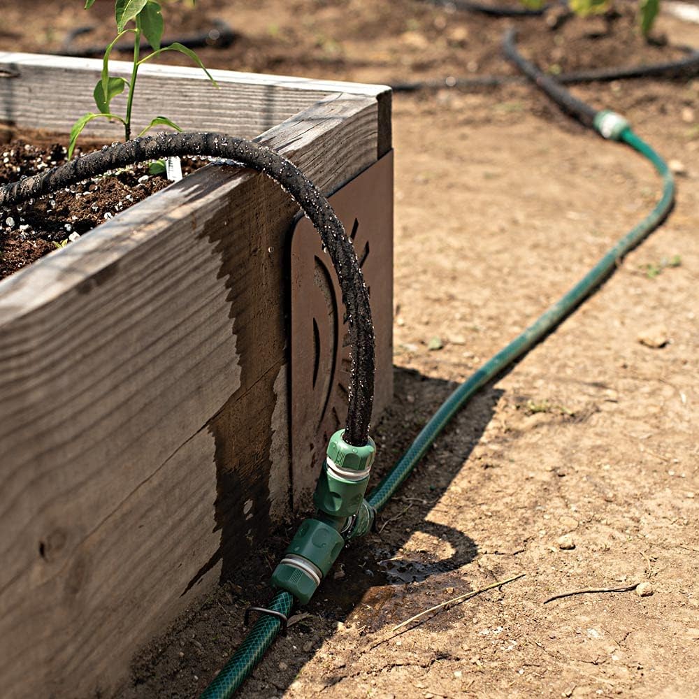 A.M. Leonard Simple Soak Garden Row Watering Kit