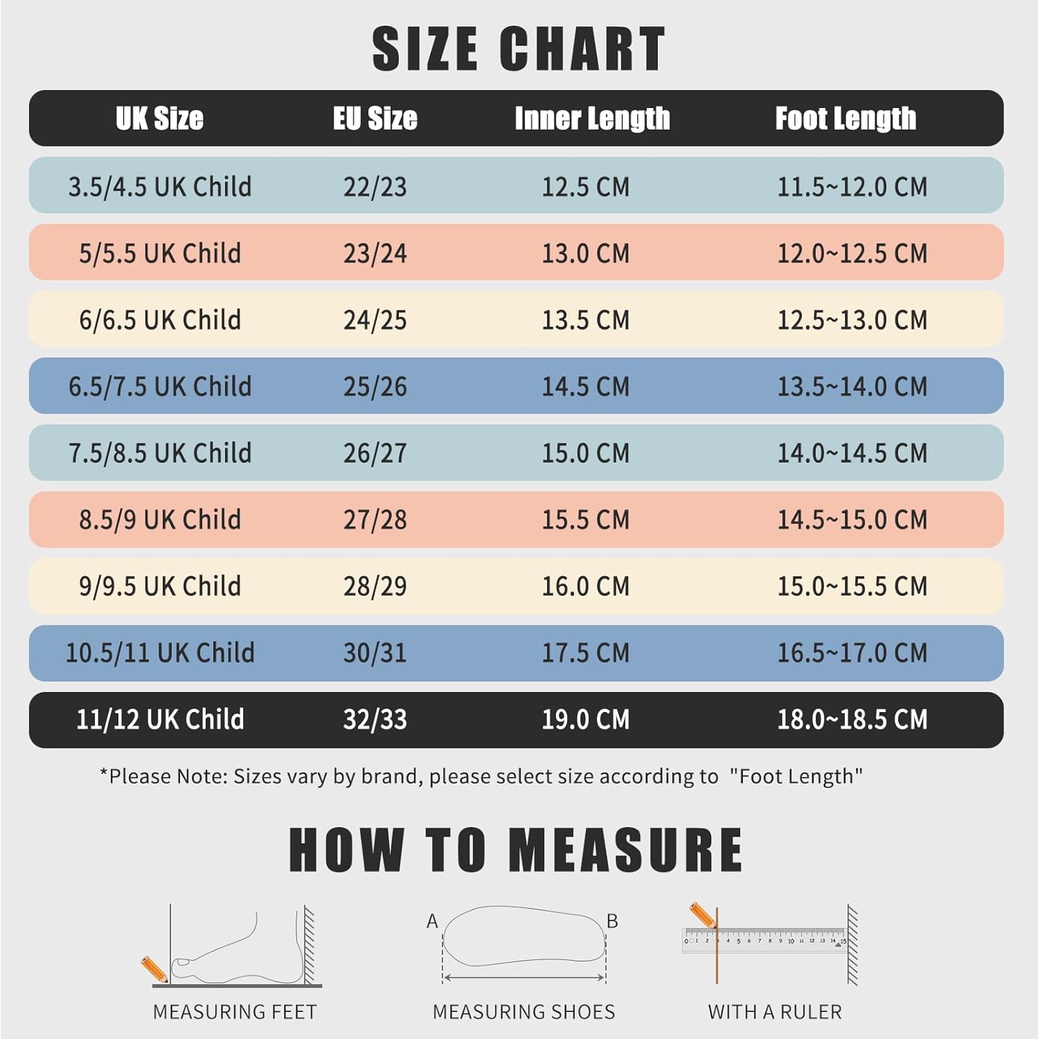 LACOFIA Toddler Boys Girls Sock Slippers Kids Winter Warm Fleece House Shoes Children Anti-Slip Home Slippers 4