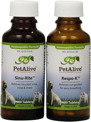 352417 PetAlive Paquete combinado respiratorio para mascotas