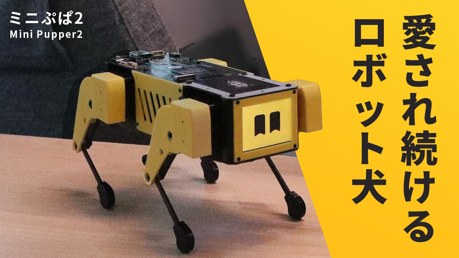 Mini Pupper 2 Kit ミニぷぱ2 小型四足歩行ロボット (組立完成版)