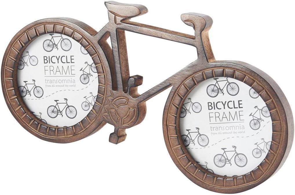 Bicycle Photo Frame - Made From Wood
