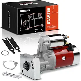 A-Premium Motor de arranque de alto torque [3HP|12V|2.0KW|9Dentes|OSGR|CW] Adequado para carros de corrida GM, Chevy de bloco pequeno (SBC) 327 350 383, Big Block Chevy (BBC) 396 454 502, substituir para # 18493 410-44033