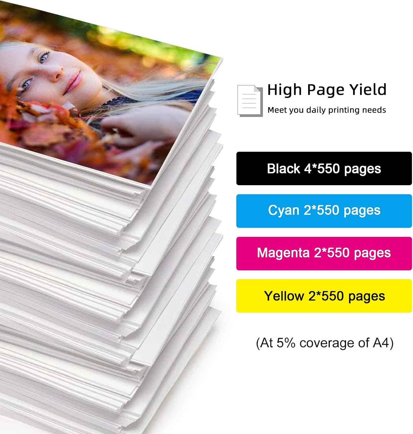 LC203 XL Ink Cartridges Compatible for Brother LC203XL LC201 LC201XL use with MFC-J480DW MFC-J880DW MFC-J4420DW MFC-J680DW MFC-J885DW (4 Black, 2 Cyan, 2 Magenta, 2 Yellow, 10 Pack)