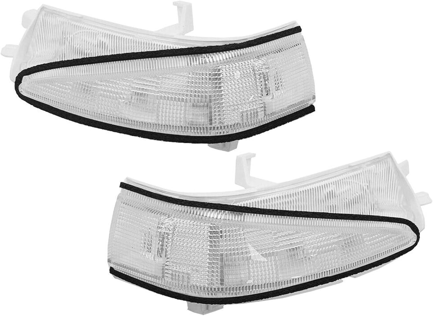 Left Right Side Rear View Mirror LED Turn Signal Light Lamp Compatible with Honda Civic Sedan 2006-2011, Replaces 34350-SNB-013, 34300-SNB-013