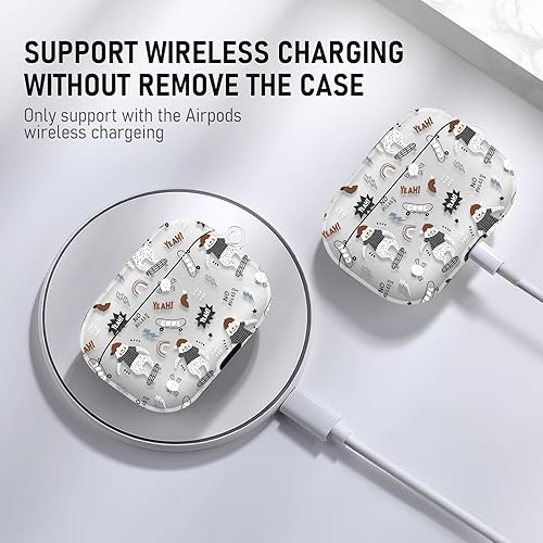 Vista 39 de Funda para Airpods Pro Air Sports Shoes, funda protectora de TPU suave resistente para Apple Airpod Pro con llavero para mujeres y hombres, azul