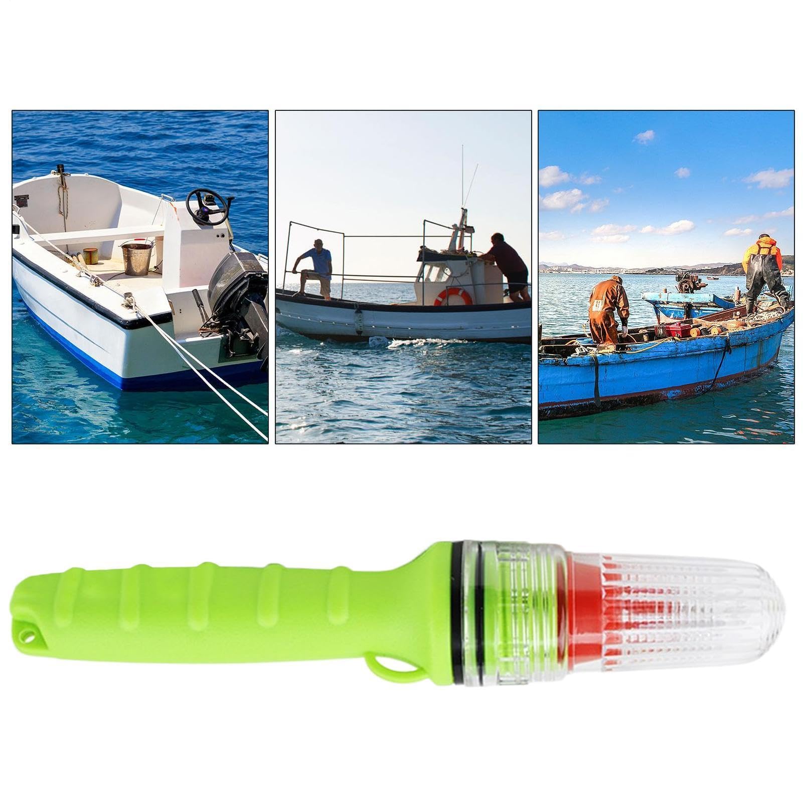 Seefahrt - Tragbare wasserdichte visuelle Signalanlage | Marine Signals | Für Notfall Boot Wasser Meer See Boe Flöße Herren Damen