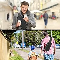 Vista 13 de Funda de transporte para Nintendo Switch 2/ROG Xbox Ally X/Steam Deck, bolsa portátil de almacenamiento, a prueba de golpes, carcasa rígida, mochila