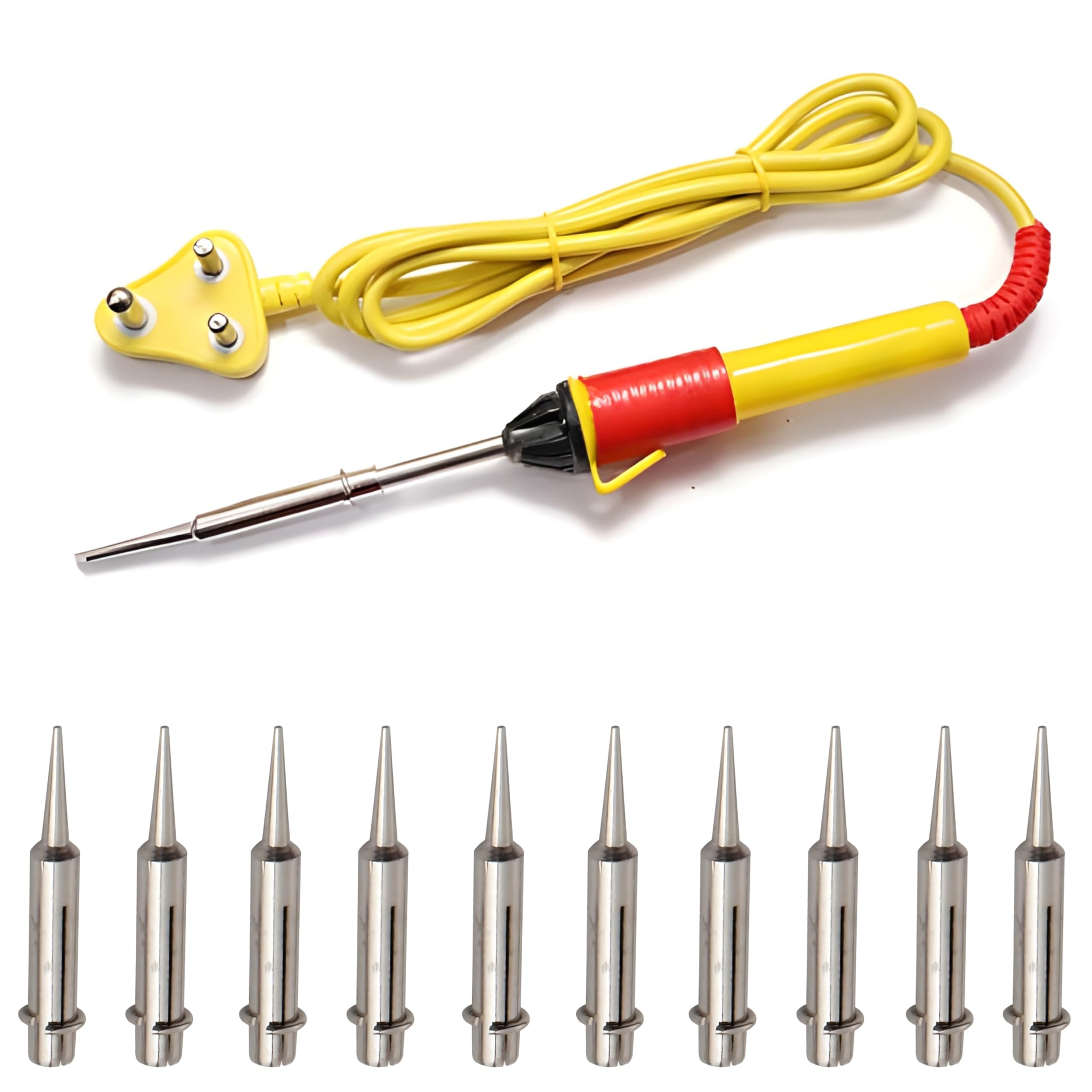 VMTRONIX 25W 220V Electric Solder Soldering Iron soldering iron 25 watt original soldering iron kit 25 watt Handle Heat Pencil Tool with 10 Replacement Bits (B0CY9CJX5L) Amazon Price History, Amazon Price Tracker