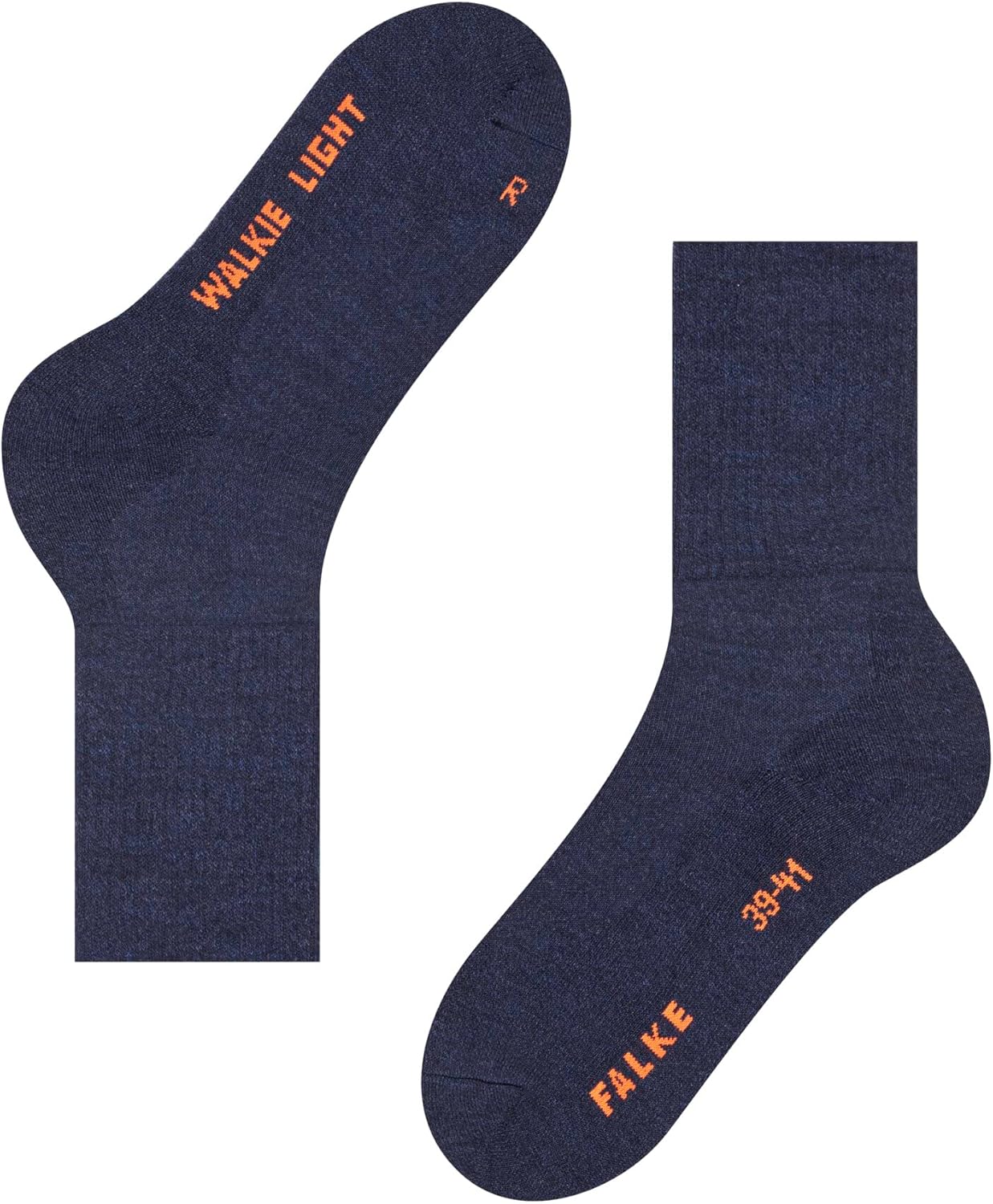 FALKE Unisex-Adult Walkie Light Socks, Merino Wool, Blue (Jeans 6670), US 10.5-11.5 (EU 44-45 Ι UK 9.5-10.5), 1 Pair - Image 6