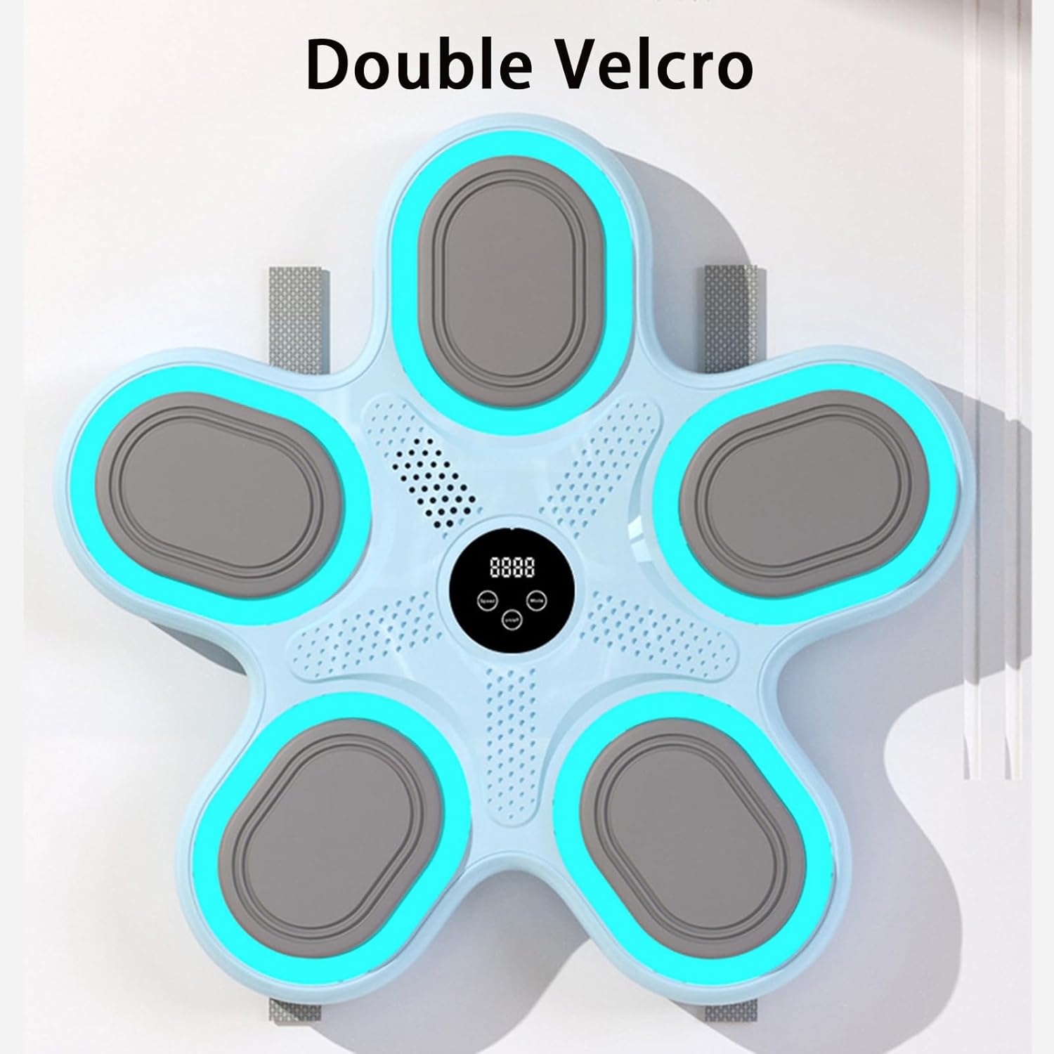 Music Boxing Machine,Wall Mounted Music Punching Machine with 9-Speed Adjustable,Home Workout Electronic Equipment for Gym Office