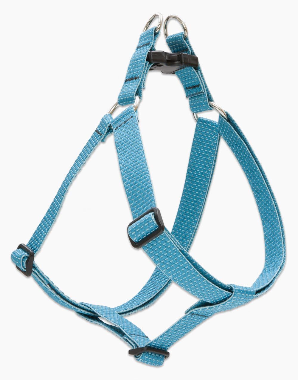 LupinePet Eco 1" Tropical Sea 24-38" Step In Harness for Large Dogs
