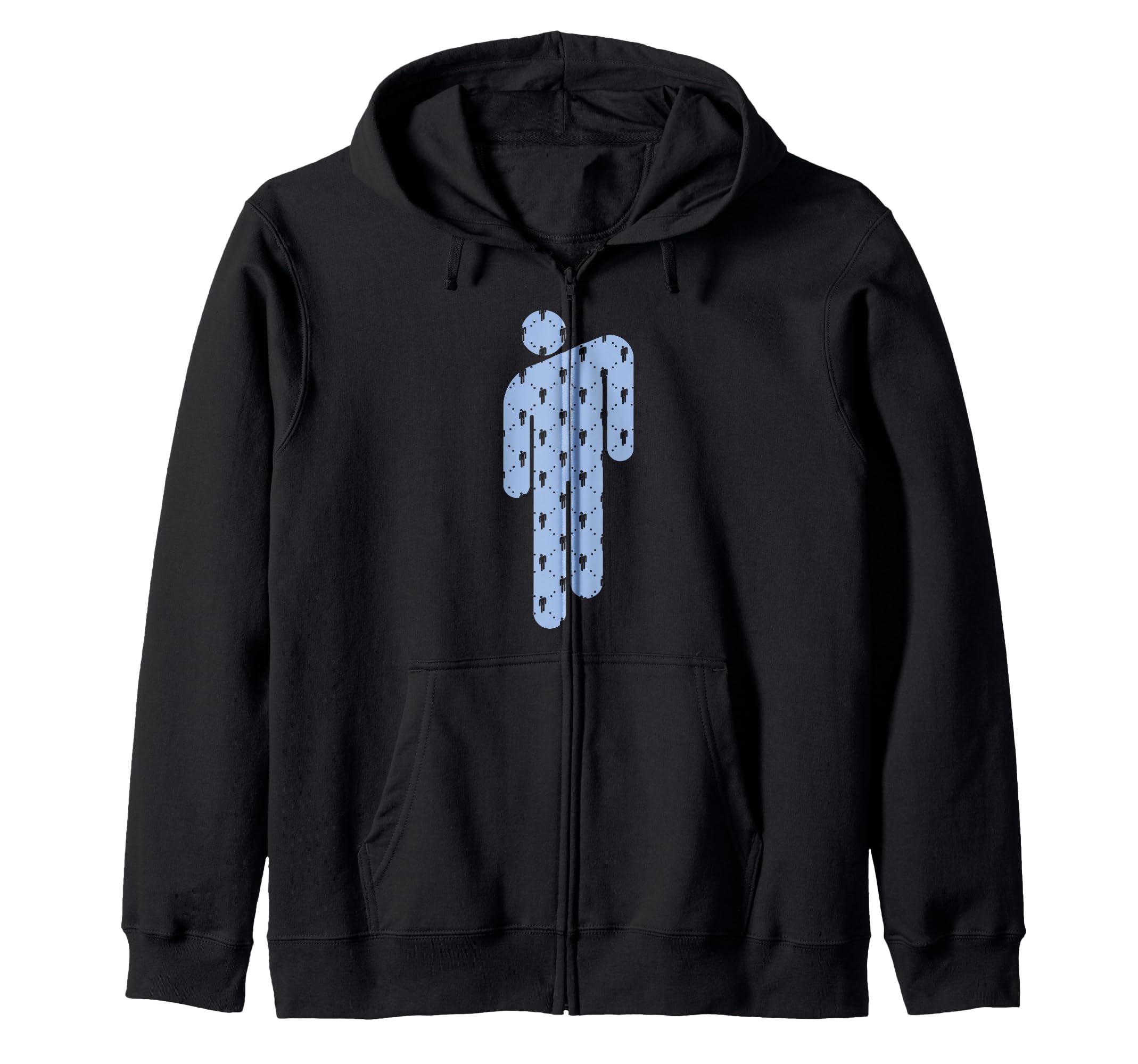 Official Blue Blohsh Zip Hoodie