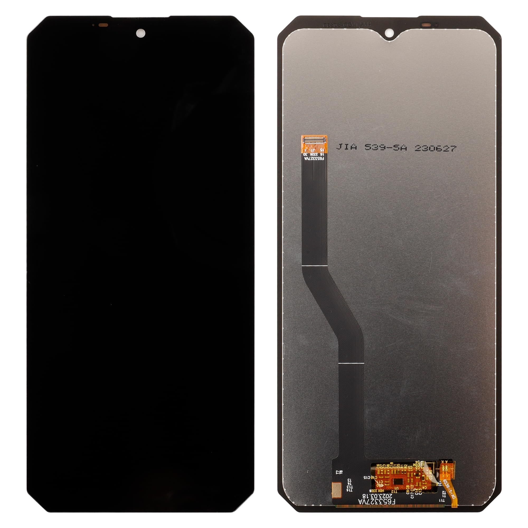 Display LCD compatibile con Oukitel WP23 Touch Screen Digitizer (nero senza cornice Ricambi con strumenti gratuiti