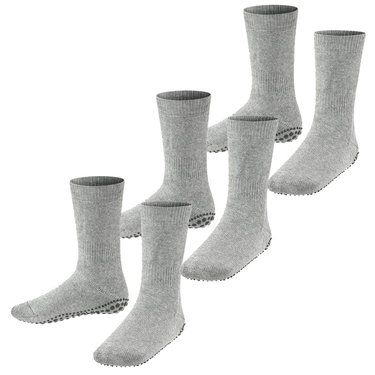 FALKE Calcetines para niños (3 unidades), gris claro, 27-32