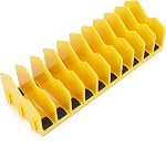 HURRICANE Plier Organizer Rack, 10-Slot Pliers Cutters Organizer Rack with Non-Slip Rubber Base, Keep Pliers Organized in Tool Drawer, 1 Pack Green Extendable Design, fit 3”H drawers, toolboxes