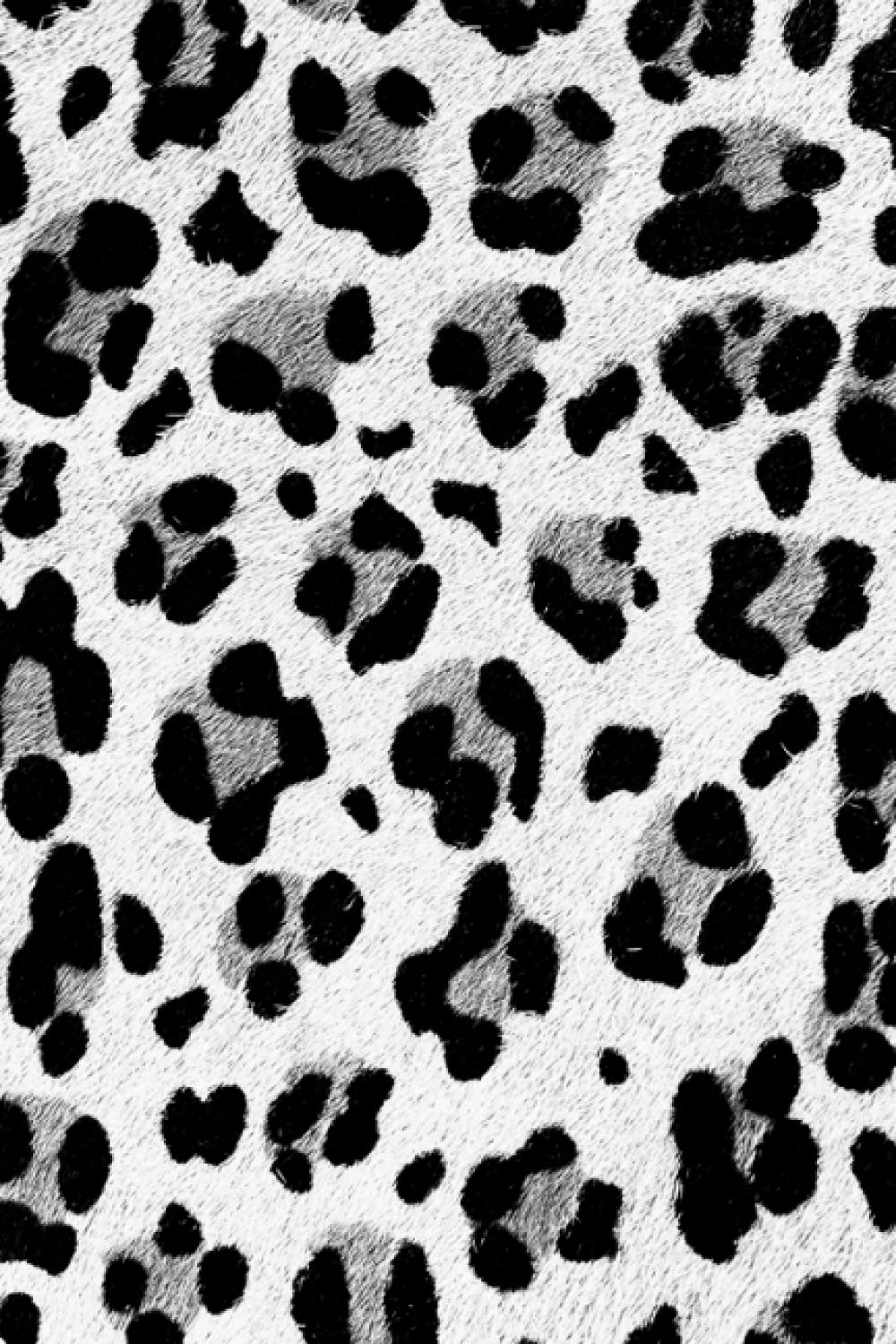 Snow Leopard Print Notebook: 110 Page College Ruled Notebook For Multiple Uses Including General Notes, Shopping Lists, To-Do Lists, Messages, and More