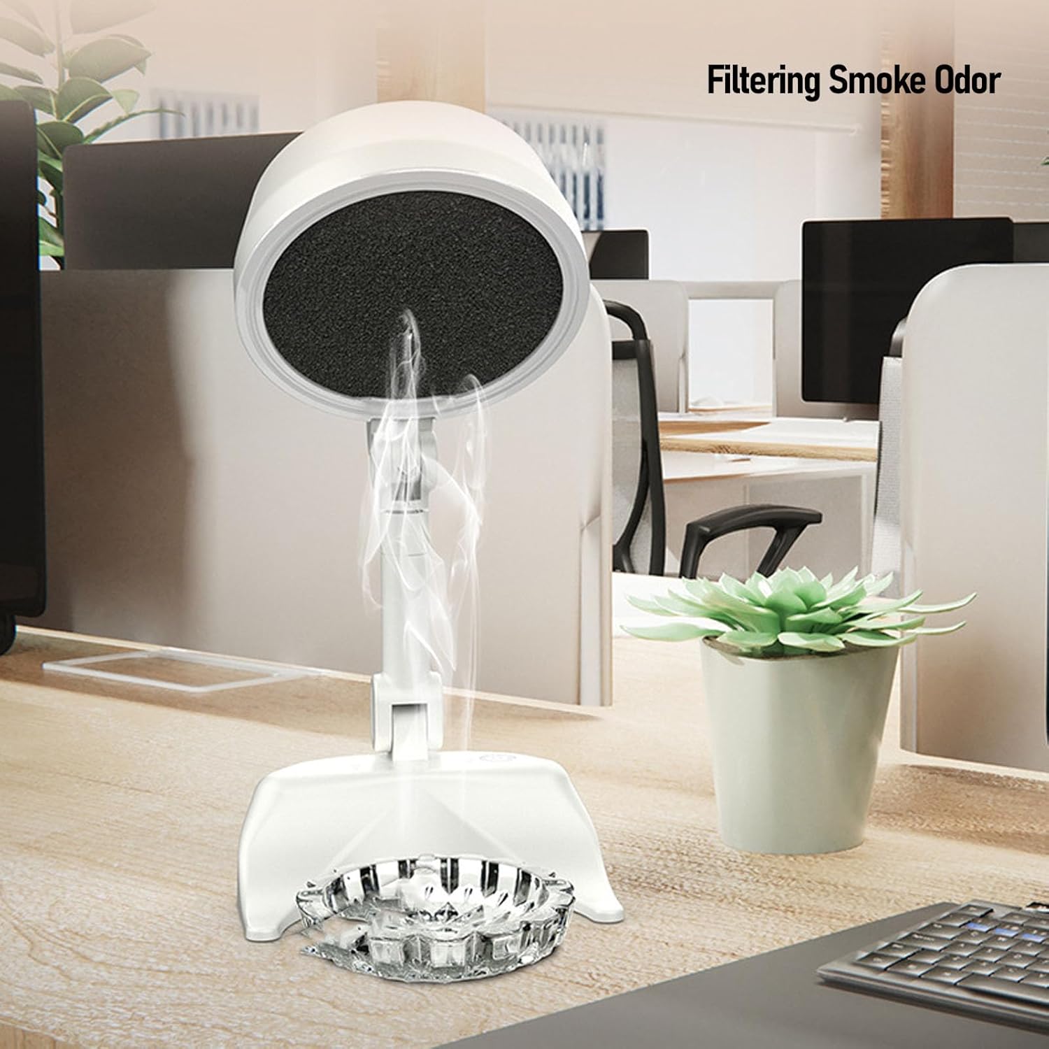 Portable Range Hood,Desktop Exhaust Fan with 3 Speed Range Hood,Detachable Exhaust Fan for Indoor Outdoor Fume PM2.5 Smell Removal