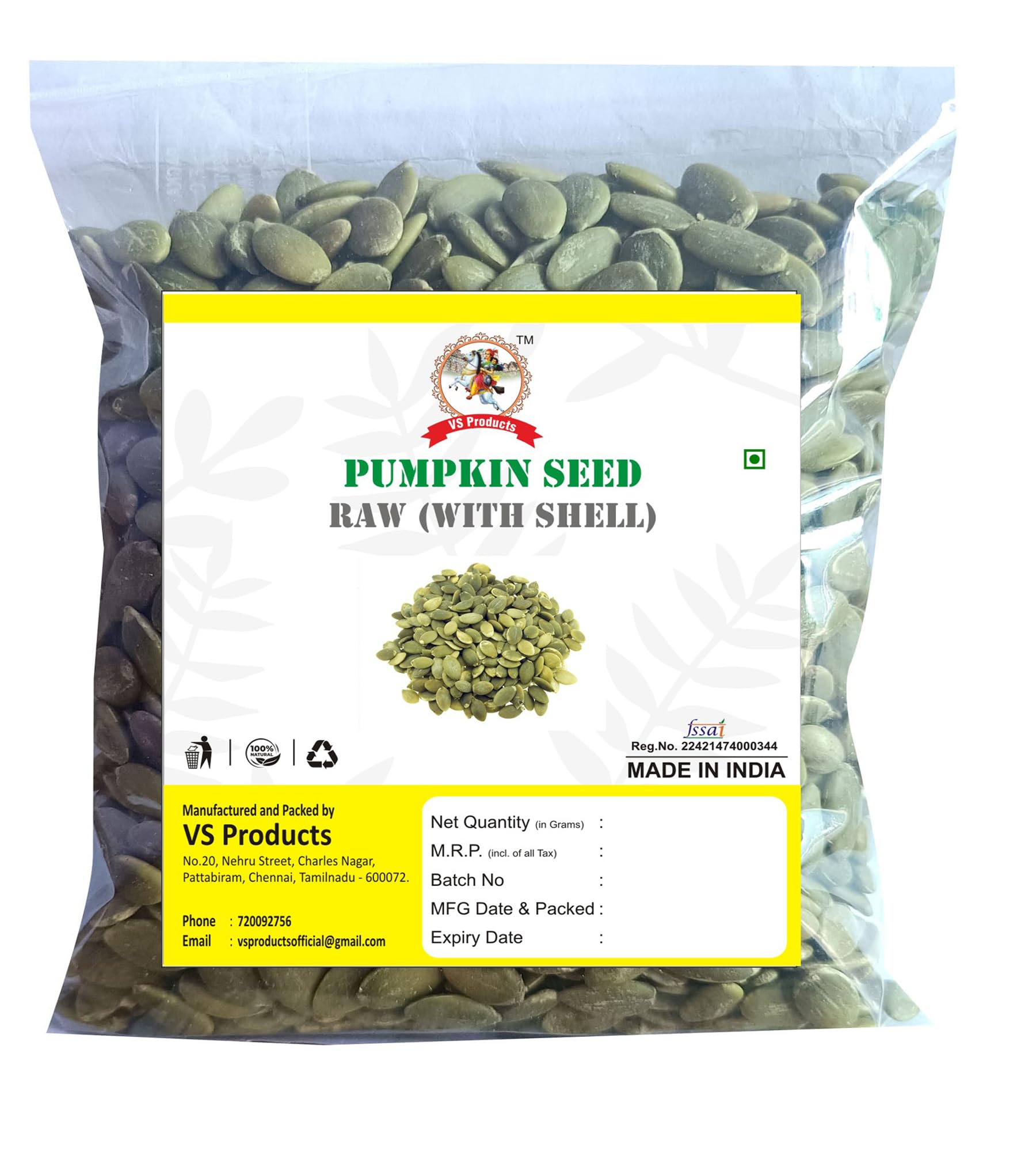 See full amazon price history chart for VS Products Pumpkin Seeds, 50g, Pepita Raw Seeds with shell, Kaddu Ke Beej, Poosani Vidhai Seeds With shell (Green) For Eating, (pack of 1 x 50g) VS Products Pumpkin Seeds, 50g, Pepita Raw Seeds with shell, Kaddu Ke Beej, Poosani Vidhai Seeds With shell (Green) For Eating, (pack of 1 x 50g) (B0C172CJ86) Amazon Price History, Amazon Price Tracker