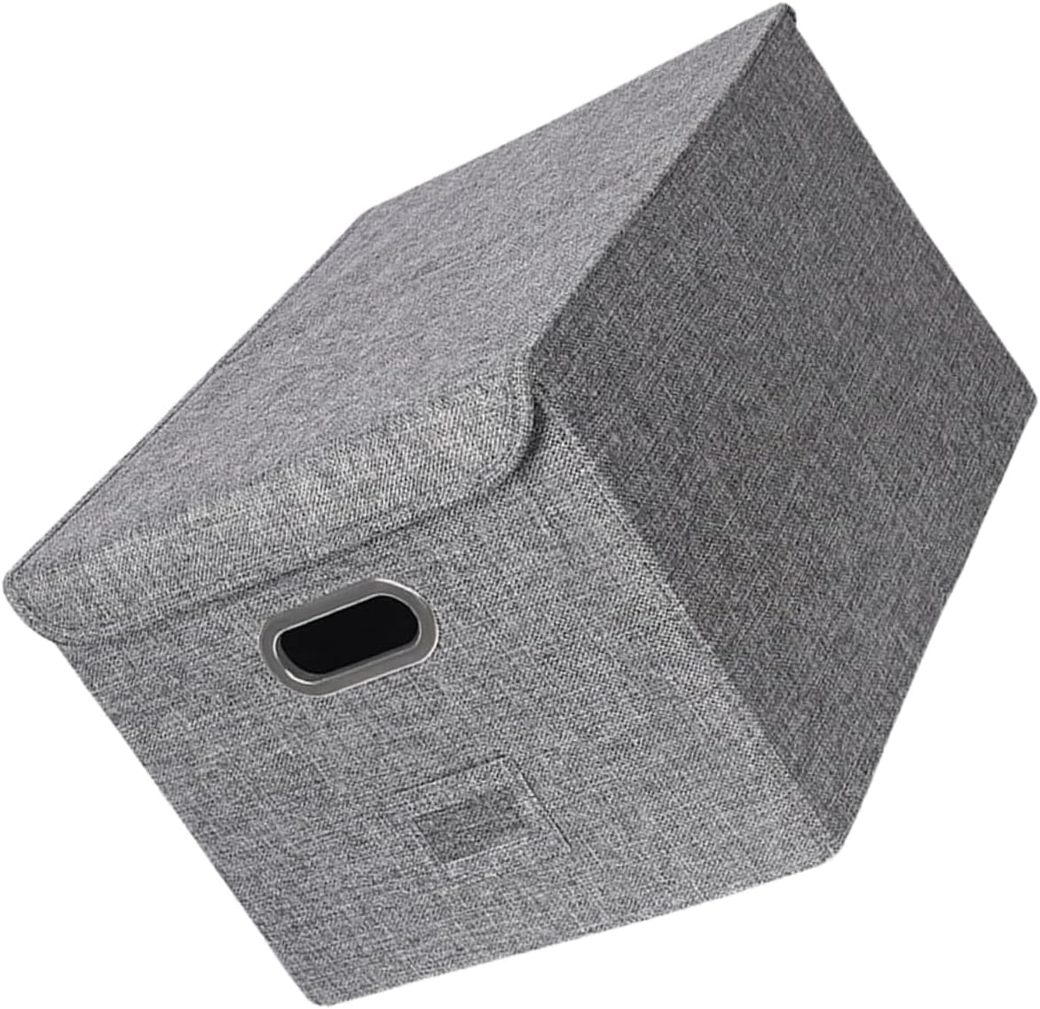 Clothes Storage Organizer Capacity Foldable Storage Bin with Lid Lightweight Design for Bedroom Closet and Under Bed