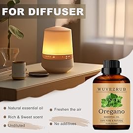 Oregano Essential Oils, 240ML Pure and Natural Essential Oil for Aromatherapy Diffuser - Oregano /8 Fl Oz