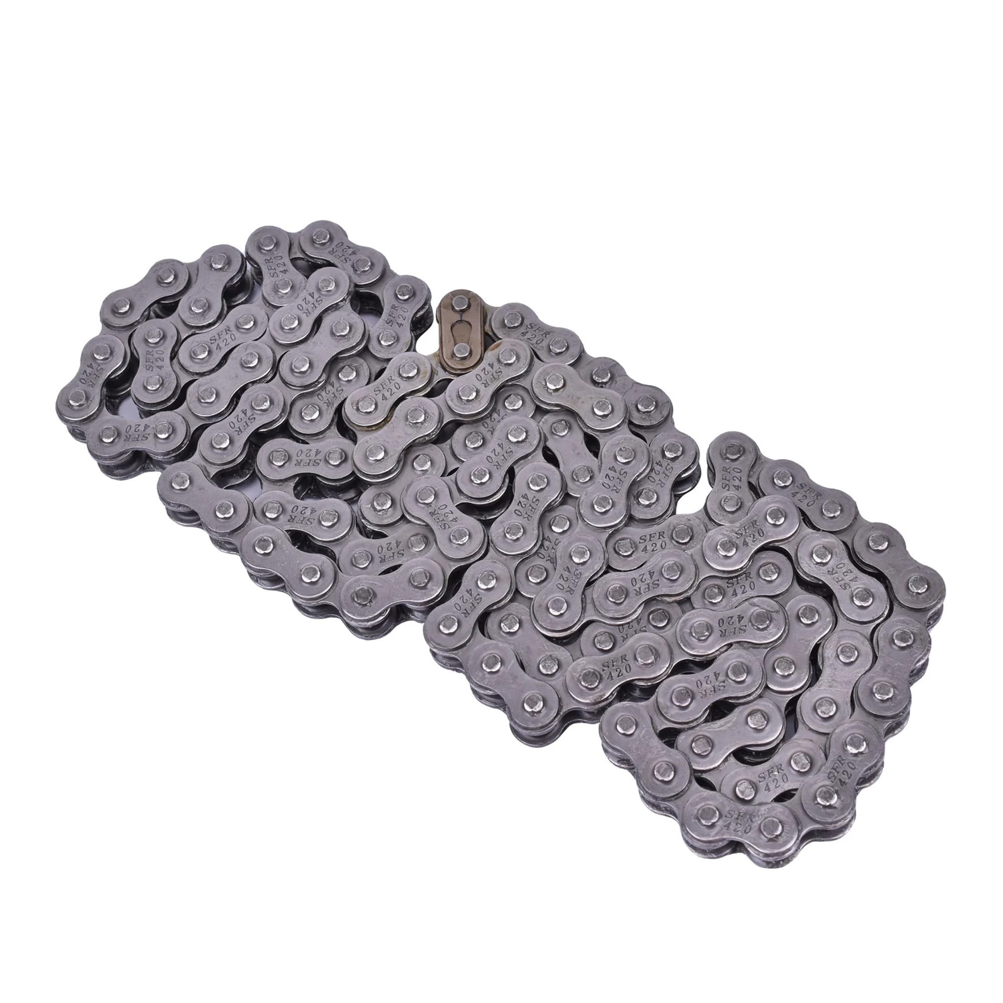 Chaîne moto 420H 120 maillons pour RB50MX et moto de route RS50 RS4