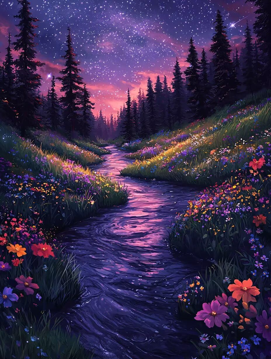 5D Diamond Painting Kit Vista stellare, Pittura Diamante 100x130cm d-885 | Diamond Painting, Pittura Diamante per Adulti e Bambini, Kit DIY Punto Croce per Decorazione Murale la casa - Regalo