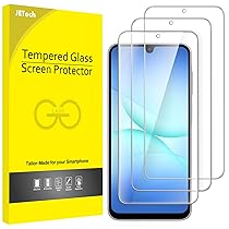 JETech Pellicola Protettiva per Samsung Galaxy A17 5G ,  4G 6,7 Pollici, 9H Vetro Temperato Film, Anti-Graffio, HD Chiaro, Pacco da 3