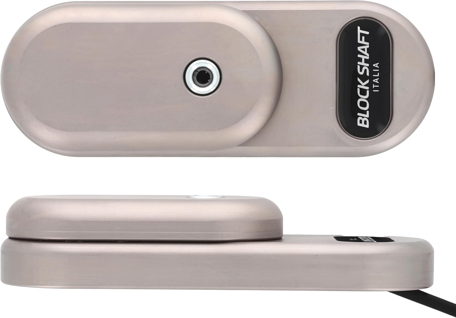 Gatelock Double - Set of 2 High Security Commercial Vehicle Locks, Automatic Locking, Special Stainless Alloy