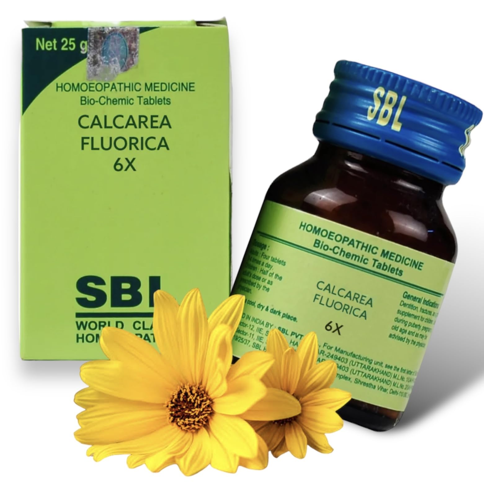 SBL Calcarea Fluorica 6X Tablet Homeopathy (25g)