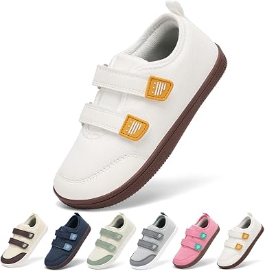 SAGUARO Kids Barefoot Shoes Wide Toe Box Minimalist Casual Sneakers for School and Walking