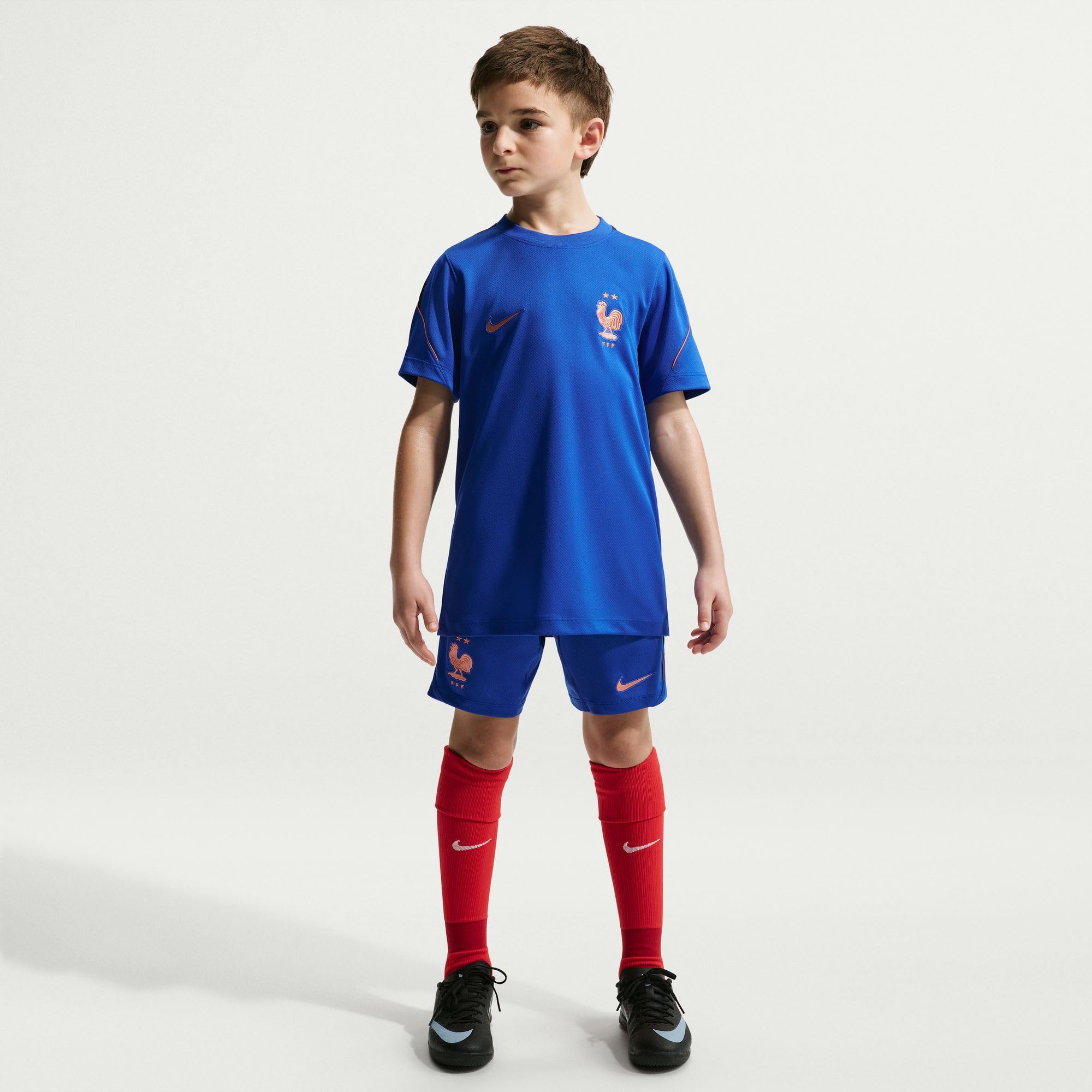 NIKE Koszulka z krótkim rękawem Uniseks - dzieci Fff Strike Nike Football Dri-fit Kurzarmshirt Für Ältere Kinder