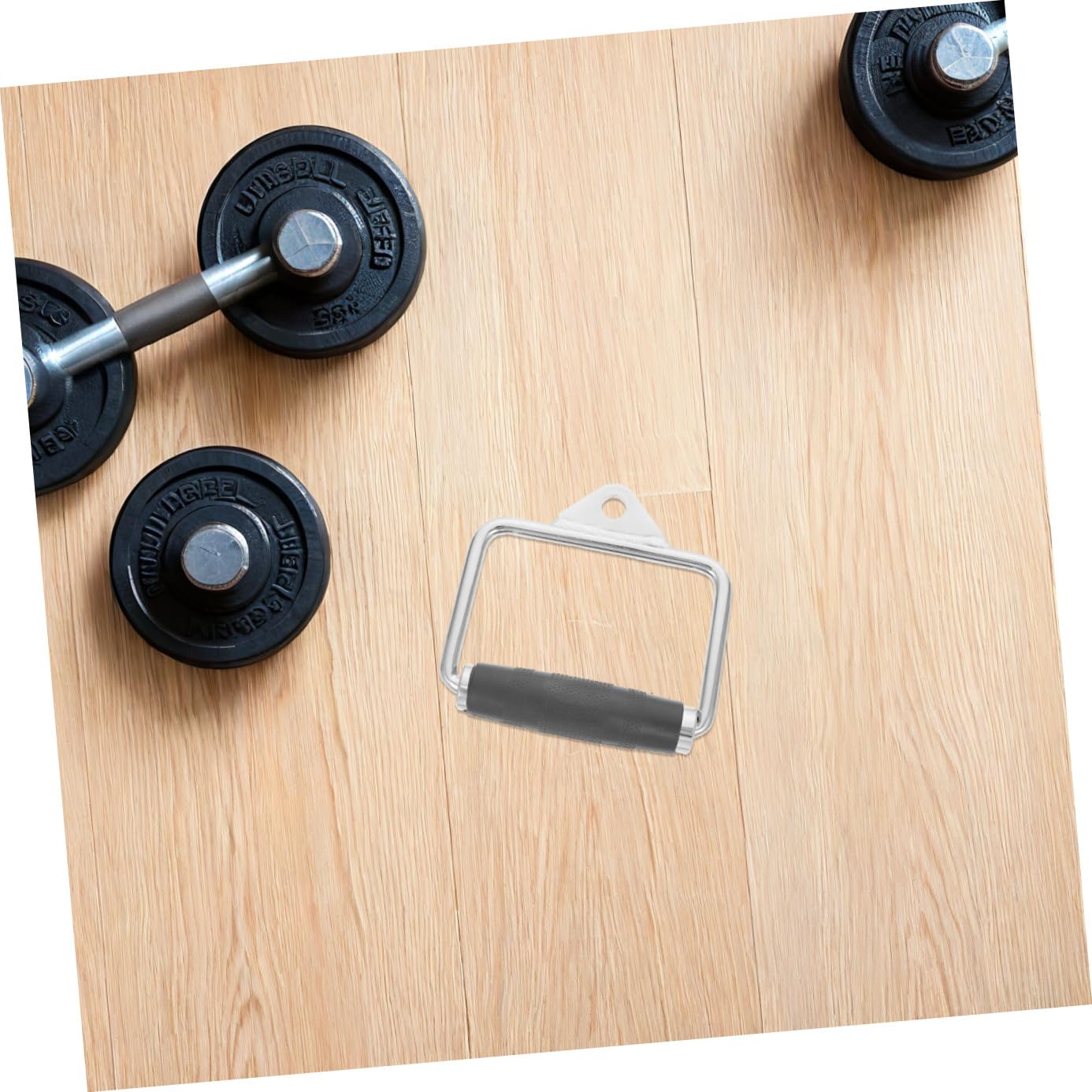 Milisten 1pezzi Maniglia per Tirare Verso Basso in Plastica per Fitness Impugnatura Antiscivolo ed Ergonomica Resistente e Pratico per Allenamento Muscolare