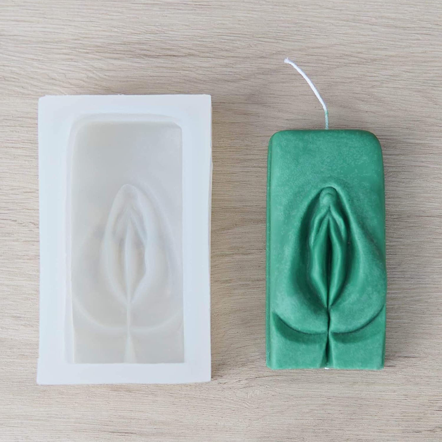 Body Candle Molds for Candle Making,3D Durable Female Body Organs Candle Mold,Genital Shape Candle Molds,Silicone Molds for Candles,Artwork,Soap DIY