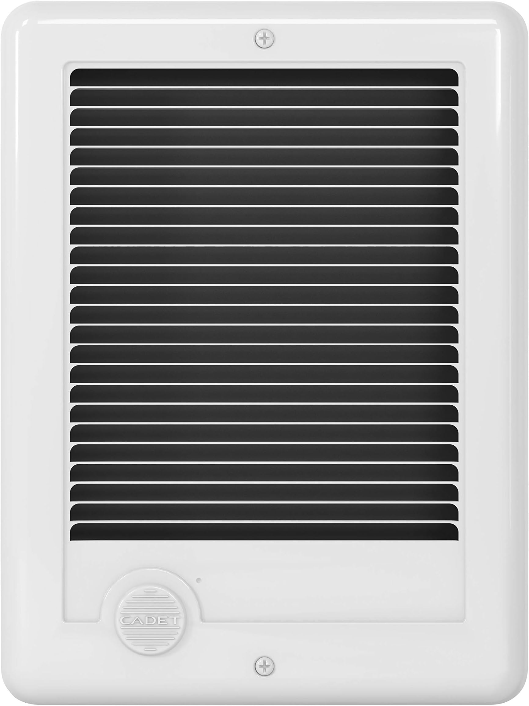 Com-Pak Electric Wall Heater Complete Unit Without Thermostat (Model: CSC151W, Part: 67553), 5120 BTU, 120 Volt, 1500 Watt, White