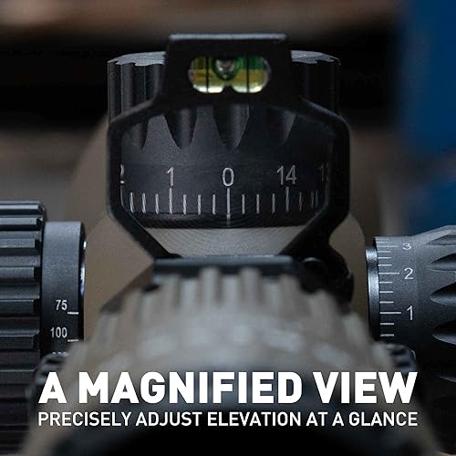 Miniatura 2 de Monstrum Lupa de torreta de alcance de la serie Next Level con burbuja de nivel