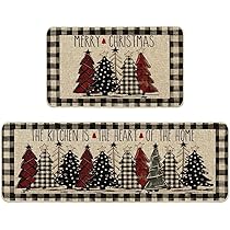 Hoqque Decorazioni Natalizie Tappeto Cucina Set Addobbi Natalizi Interno Natale Zerbino Esterno Natalizio Casa Tappeti Christmas Decorations Accessori Zerbini Corridoio Bagno Regalo Natalizia Regali