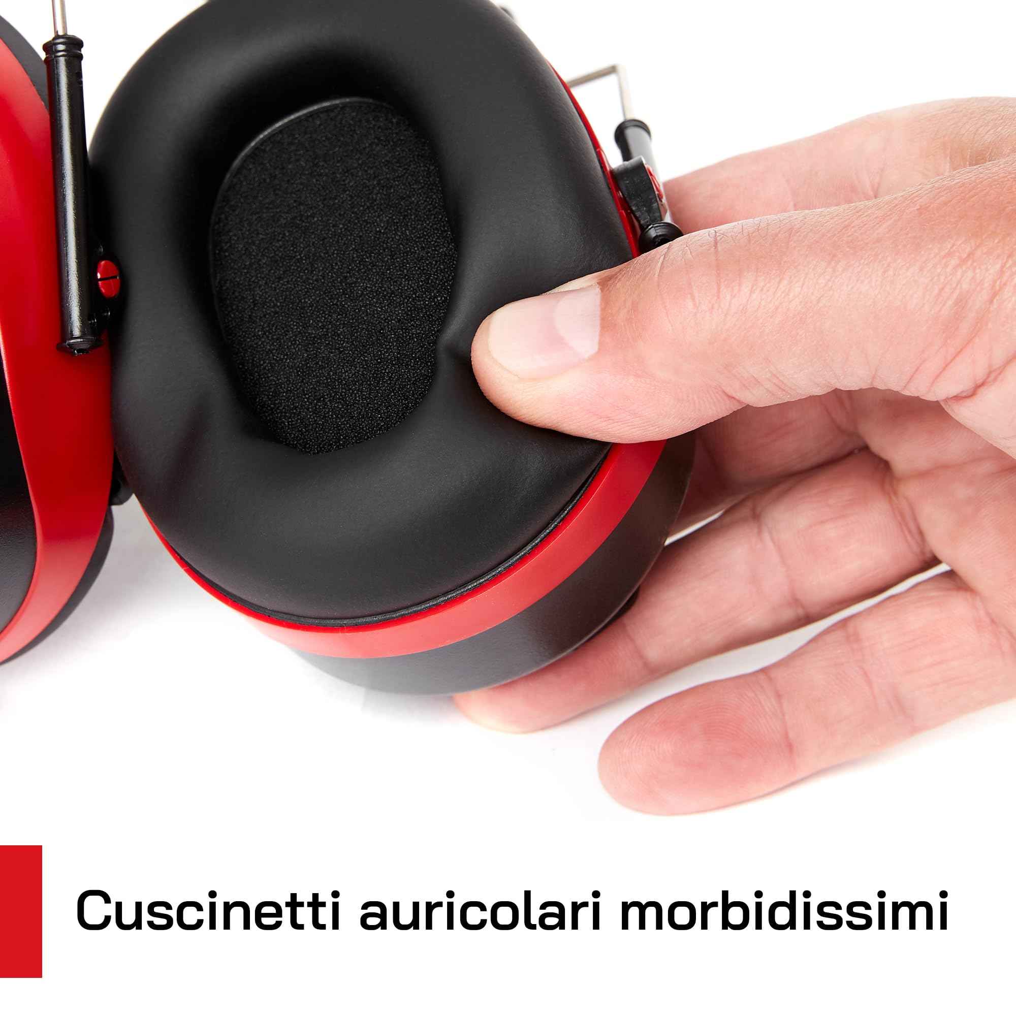 Nordstrand Cuffie Antirumore con Radio AM/FM Integrata - Protezione Udito & Riduzione Rumore NRR 25dB - Cuffie da Lavoro, Aereo, Giardino