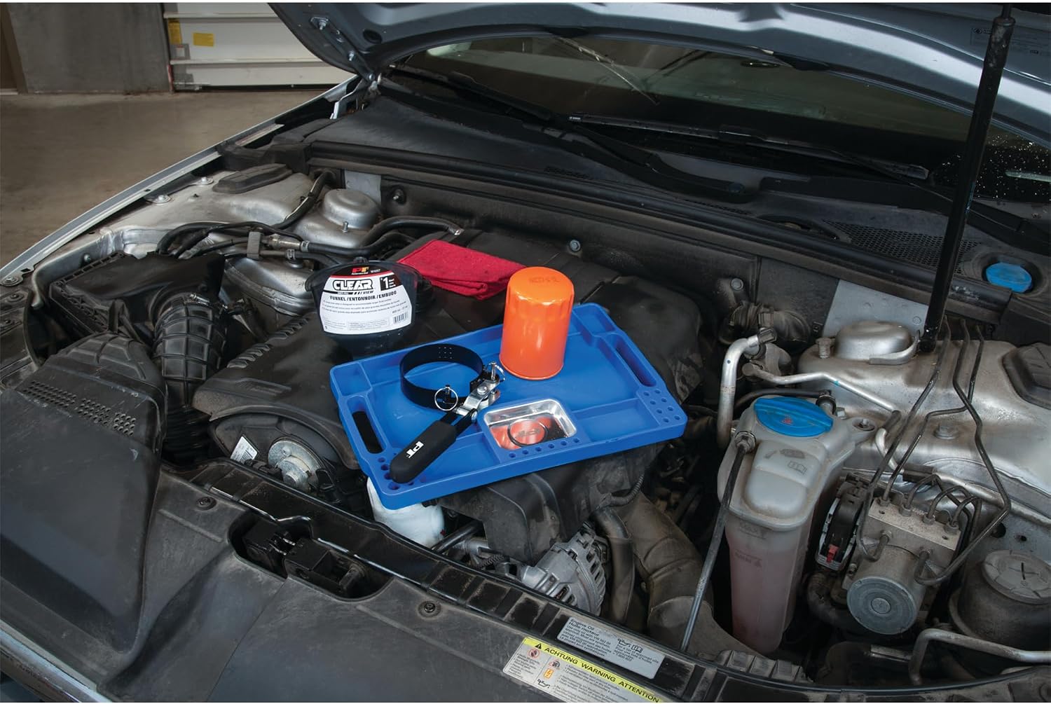 Performance Tool W54132 4-in-1 Automotive Oil Filter Wrench